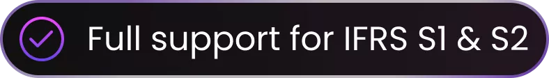 Full support for IFRS S1 & S2